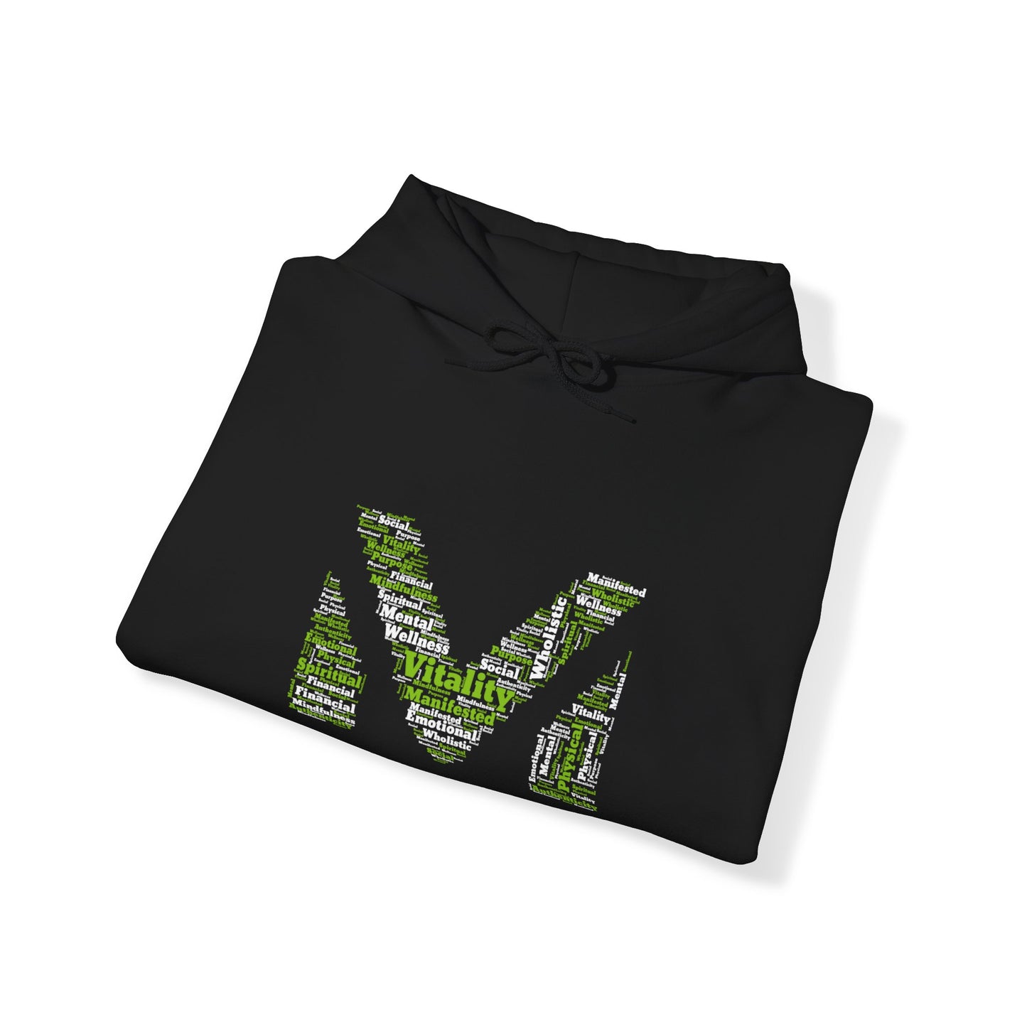 VM Pullover Hoodie (Black w/Green, White)