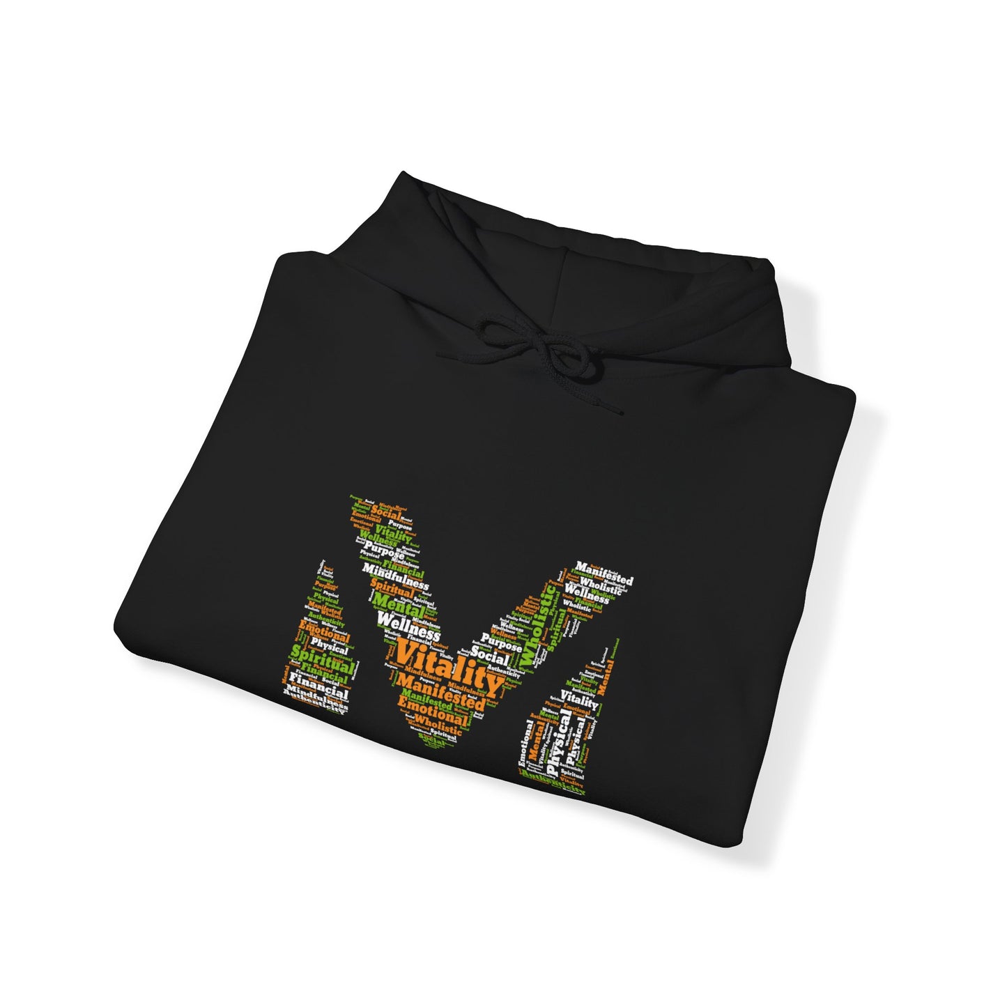 VM Pullover Hoodie (Black w/Green, Grey, Orange, White)